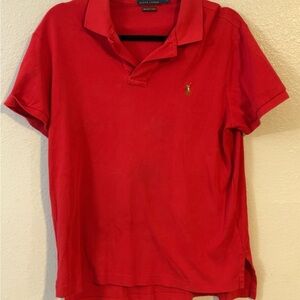 Ralph Lauren Pima Soft Touch Red Shirt